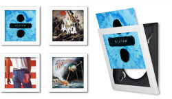 Alternative view 1 of Show & Listen White Record Frame - Four Pack