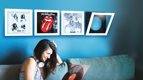 Show & Listen White Record Frame - Four Pack