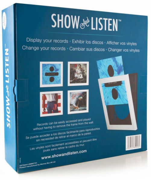 Show and Listen Vinyl Frame / Cadre pour Vinyl 33 Tours 