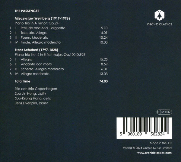 The Passenger: Weinberg, Schubert