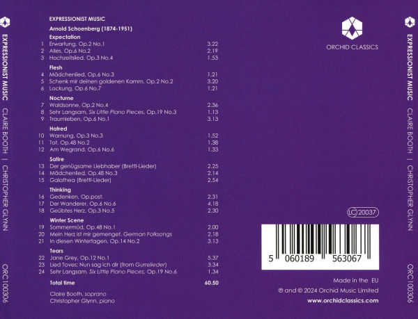 Arnold Schoenberg: Expressionist Music