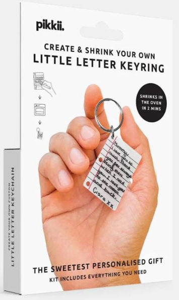 Little Letter Shrink Keyring Kit