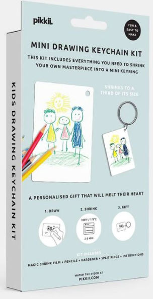 Drawing Shrink Keyring