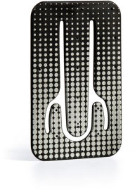 Title: Flexistand Silver Dots