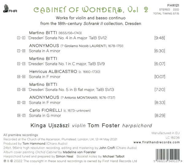 Cabinet of Wonders, Vol. 2