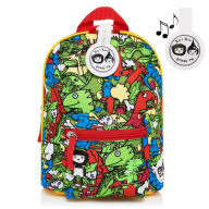 Title: Zip & Zoe Mini Backpack Dino - Multi