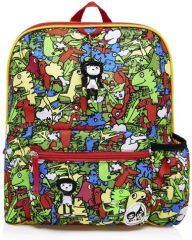 Title: Zip and Zoe Dino Multi 3+ Backpack