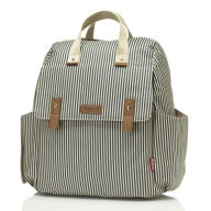 Title: Babymel Robyn Convertible Backpack - Stripe Navy