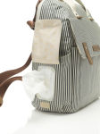 Alternative view 7 of Babymel Robyn Convertible Backpack - Stripe Navy