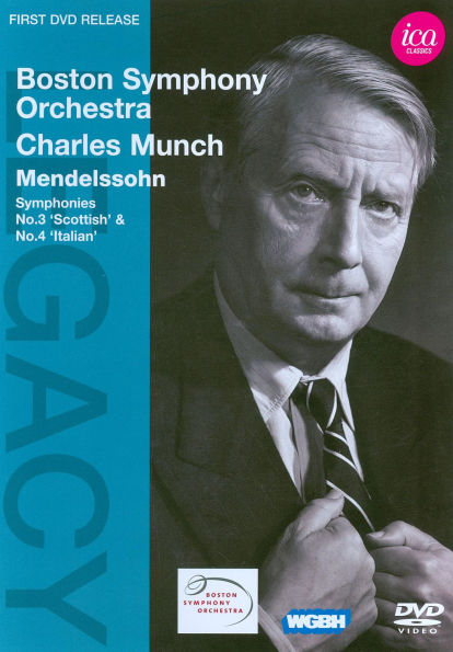 Boston Symphony Orchestra/Charles Munch: Mendelssohn - Symphonies Nos. 3 & 4