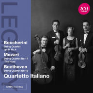 Title: Quartetto Italiano plays Boccherini, Mozart & Beethoven, Artist: Quartetto Italiano