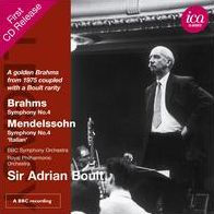 Brahms: Symphony No. 4; Mendelssohn: Symphony No. 4