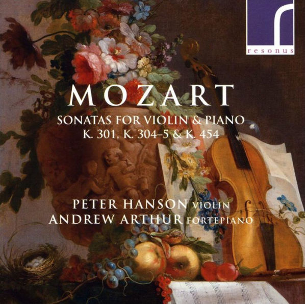 Mozart: Sonatas for Violin & Piano K.301, K.304-5 & K.454