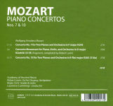 Alternative view 2 of Mozart: Piano Concertos K242, K315f, K365