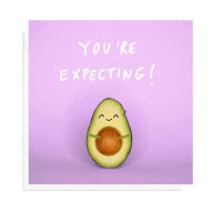 Title: Avocado Expecting Baby Card