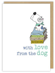 With Love From Dog Friendship Greeting Card