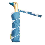 Title: Denim Moon Compact Eco Friendly Umbrella