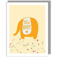 Title: Elephant New Baby Greeting Card