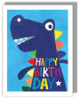 Dino Birthday Greeting Card