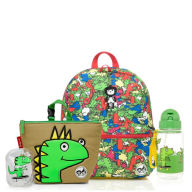 Title: Zip & Zoe Junior Backpack Dino Multi/Dylan Bundle