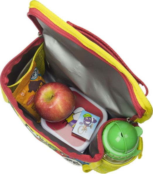 Zip and Zoe Zipped Lunch bag and Ice pack Dino Multi