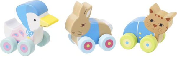 Peter Rabbit First Push Toys (set of 3)