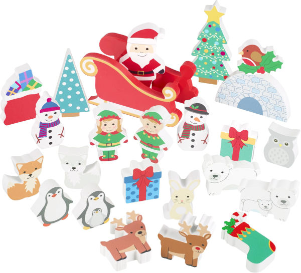 Winter Wonderland Wooden Advent Calendar