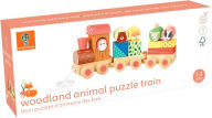 Title: Woodland Animal Puzzle Train