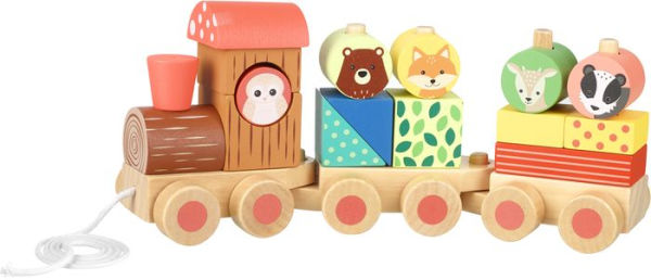 Woodland Animal Puzzle Train
