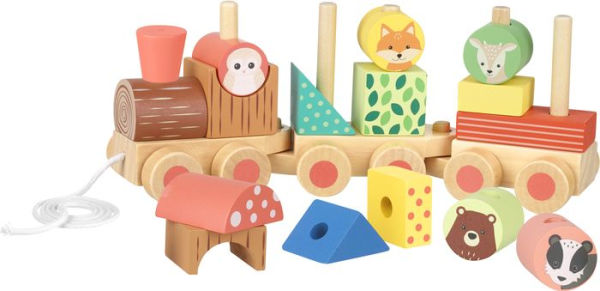 Woodland Animal Puzzle Train