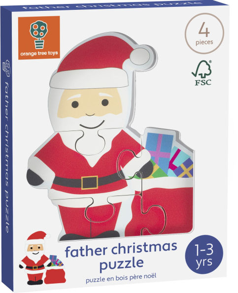 Father Christmas Wooden Puzzle
