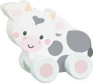 Title: First Push Toy - Cow