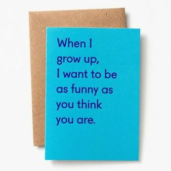 Father's Day Greeting Card As Funny As You Think You Are