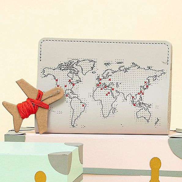 Stitch Your Travels Passport Cover