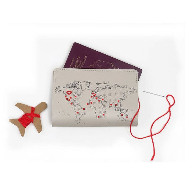 Stitch Your Travels Passport Cover