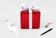 Title: Write on Gift Package Ribbon