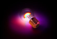 Alternative view 4 of Rechargeable Cordless Rainbow Light Bulb