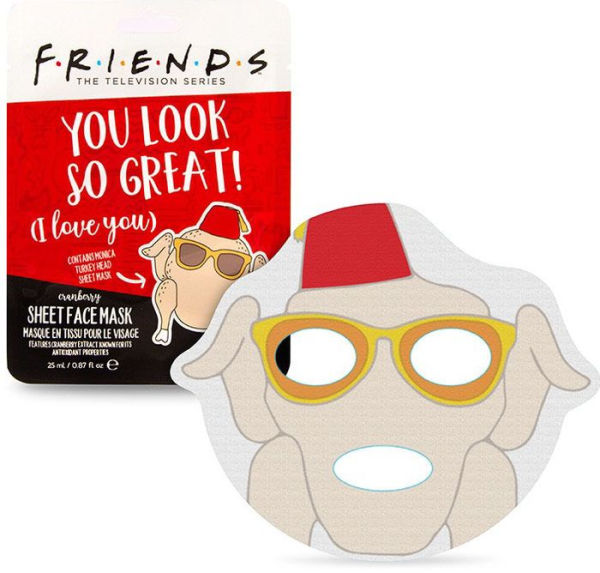 Friends Turkey Face Mask