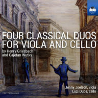 Title: Four Classical Duos for Viola and Cello by Henry Griesbach and Cajetan Wutky, Artist: Luzi Dubs
