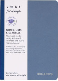 Organics Lavender Recycled A5 Notebook