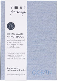 Title: Ocean Blue Recycled A5 Notebook