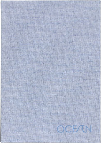 Ocean Blue Recycled A5 Notebook