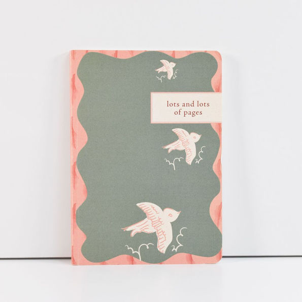 A5 Birds Trio Recycled Notebook