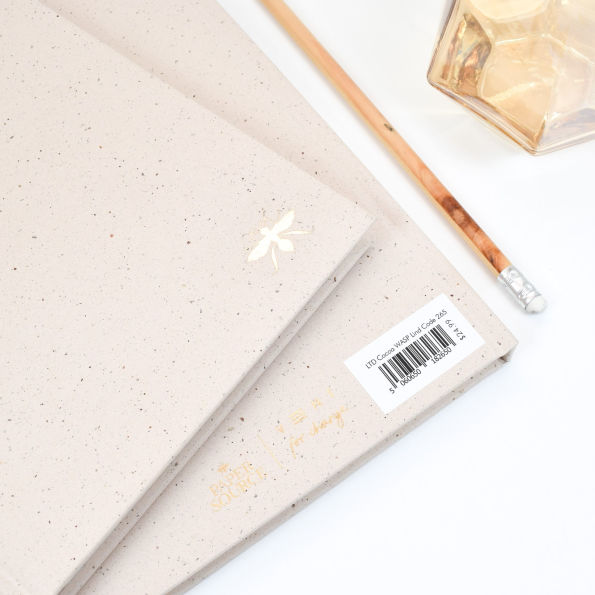 Recycled Cocoa Lined Paper Wasp Journal - Limited Edition