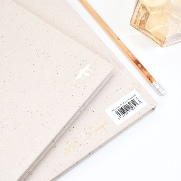 Recycled Cocoa Lined Paper Wasp Journal - Limited Edition