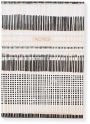 Recycled B&W Cross-stitch Lines Paper Source Journal