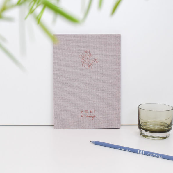 2025-2026 Ocean Coral Pink 17 Month Planner