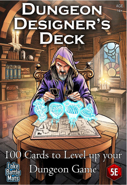 Dungeon Designer's Deck Deal Your Own Dungeon by Loke
