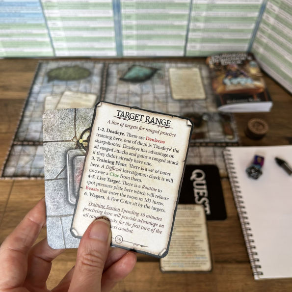 Dungeon Designer's Deck Deal Your Own Dungeon by Loke