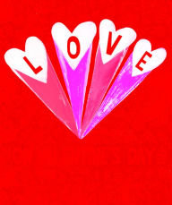 Title: Valentine's Day Greeting Card Love Hearts